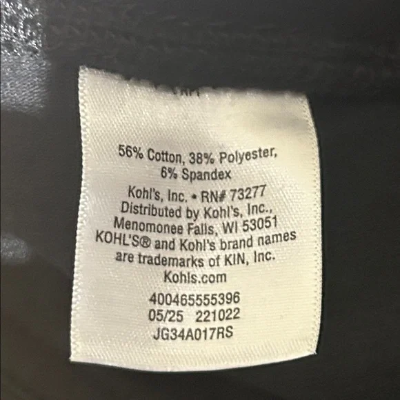 Black Flare Stretch Pants - Picture 3 of 6